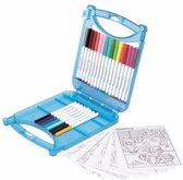 Crayola - Create & Colour - Hobbypakket - Koffer Set Afwasbare Viltstiften Voor Kinderen