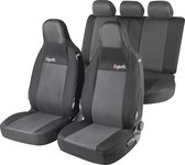 Housses de siège auto ZIPP IT Premium Esprit ensemble complet avec système de fermeture éclair, sièges à dossier haut