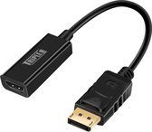Triple J® 4K DisplayPort naar HDMI Adapter - Zwart - Naadloze Connectiviteit