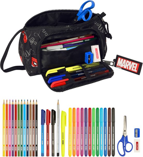 Schooltas met pauwmotief - BLAUW - 28.00€ - Kiabi