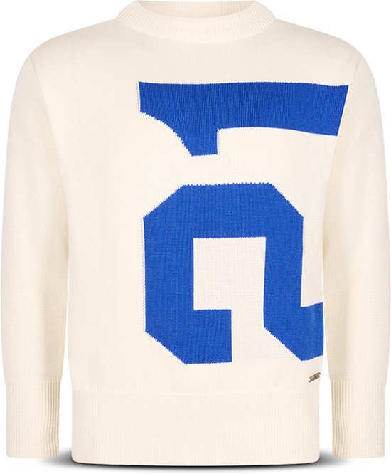 Nummer 21 Sweater - Wit - Maat XL - Heren Trui