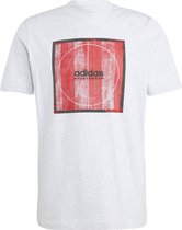 adidas Sportswear Tiro Box Graphic T-shirt - Heren - Grijs- S