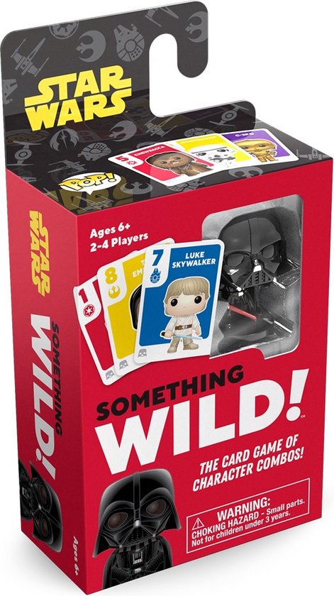 Thumbnail van een extra afbeelding van het spel Funko Games Something Wild! Card Game: Star Wars Original Trilogy - Darth Vader