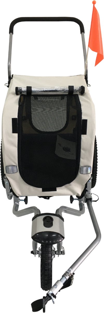 Topmast Honden Fietskar SKY Jogger Opbouwbaar Blauw - Medium van Topmast — afbeelding 4
