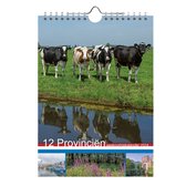 Week kalender - 2024 - 12 provinciën - 16,5x23cm