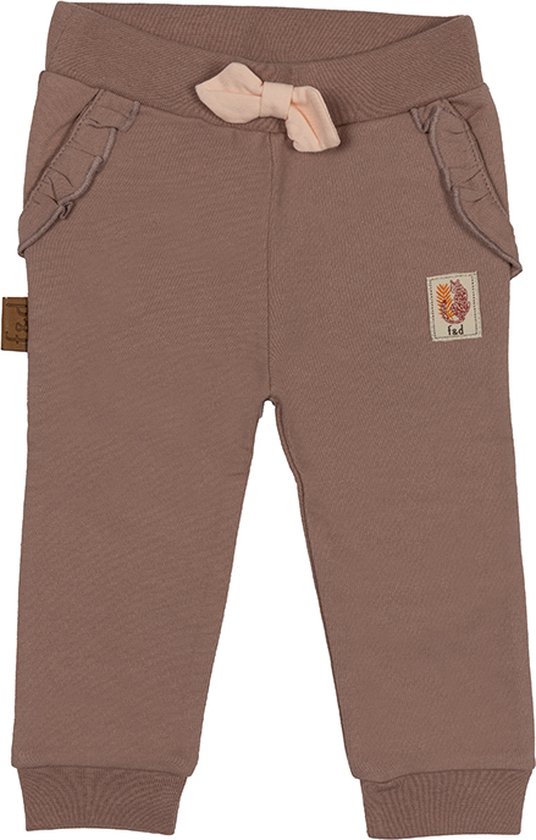 Frogs and Dogs - Meisjes broek - Taupe - Maat 62