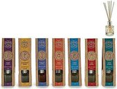 Geurstokjes - Chakra - Mikadosticks - Fragrance reed diffuser - 50 ml - Set van 7 stuks