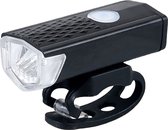 Oplaadbare Fietsverlichting Voorlamp Fietslamp Fietslicht oplaadbaar met USB Waterdicht Zwart