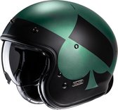 Hjc V31 Kuz Green Black Mc4Sf Open Face Helmets S - Maat S - Helm