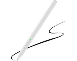 DrPhone ProLogic5 Stylus Pen – 4096 Drukgevoeligheid - Tekenpen - MPP 2.0 Protocol met Magnetische Absorptie & Palm Afwijzing – Geschikt voor Microsoft Surface Pro Laptop/ HP/ Asus /Sony – Zilver