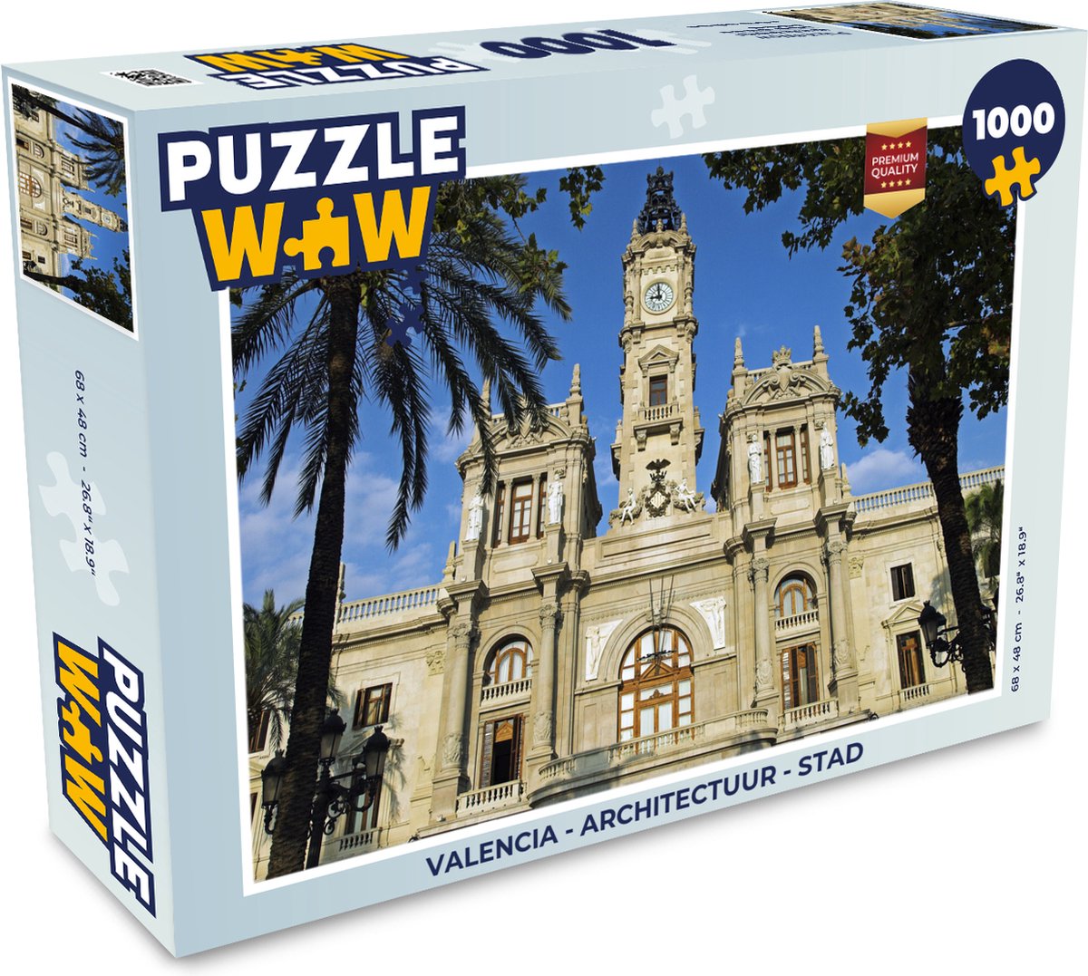 Puzzel Valencia - Architectuur - Stad - Legpuzzel - Puzzel 1000 stukjes volwassenen