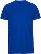 Fairtrade Men´s Fit T-Shirt met ronde hals Royal - L