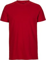 Fairtrade Men´s Fit T-Shirt met ronde hals Red - 3XL