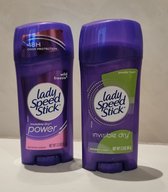 Lady Speed Stick - Invisible Dry - Powder Fresh - Wild Freesia -Antiperspirant & Deodorant -2 x 65 g
