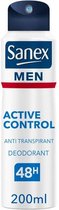 Sanex Deo Spray XL- Dermo Active Control Men - 200 ml