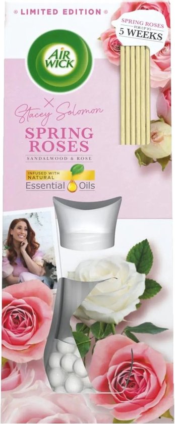 Air Wick Stacey Solomon Spring Roses Reed Diffuser 25ml