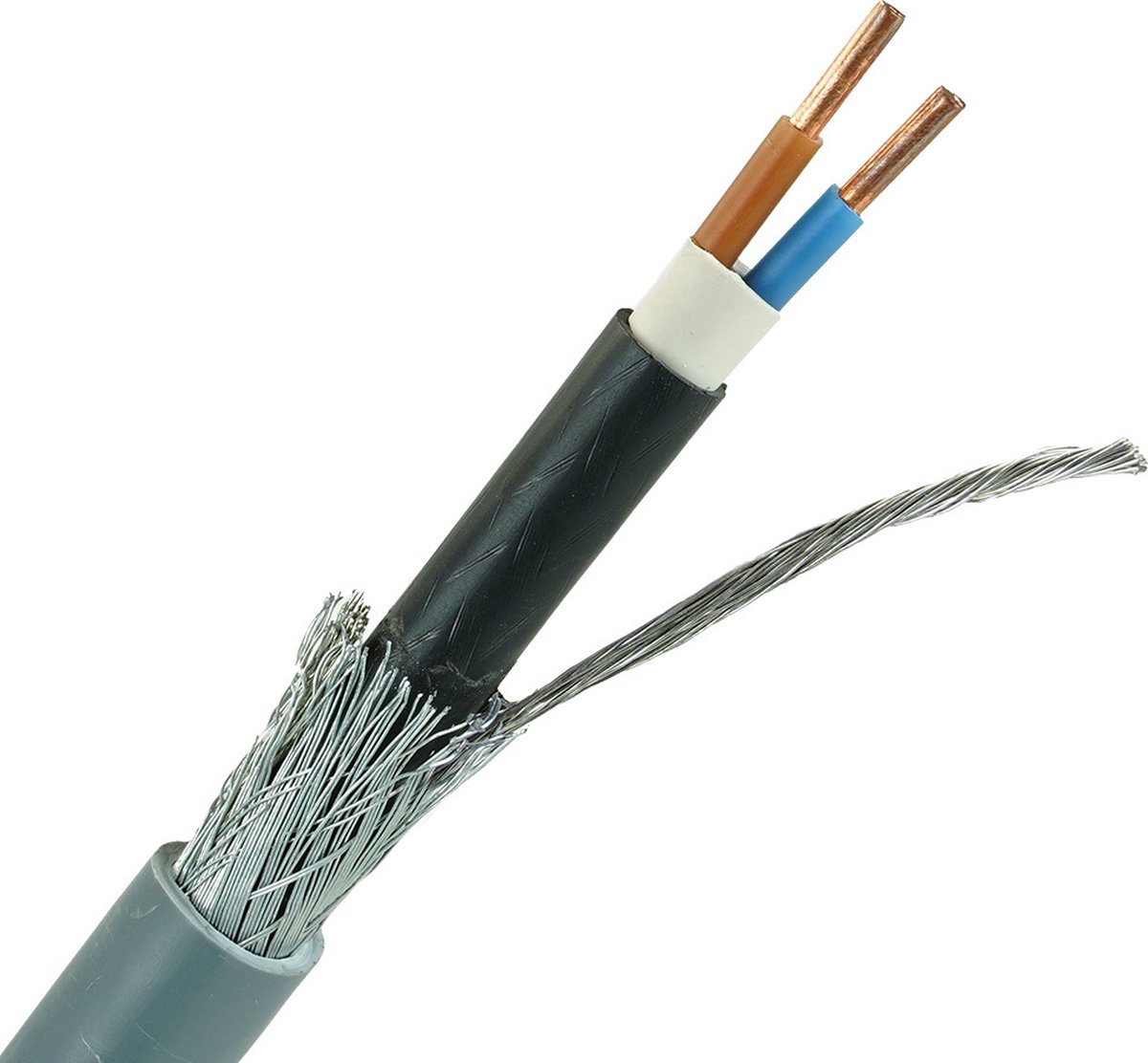 YMVK-as grondkabel 2x6 per rol 100 meter