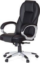 Chaise de bureau Rootz Caton - Chaise de direction - Chaise de bureau - Chaise de bureau ergonomique - Réglable - Zwart