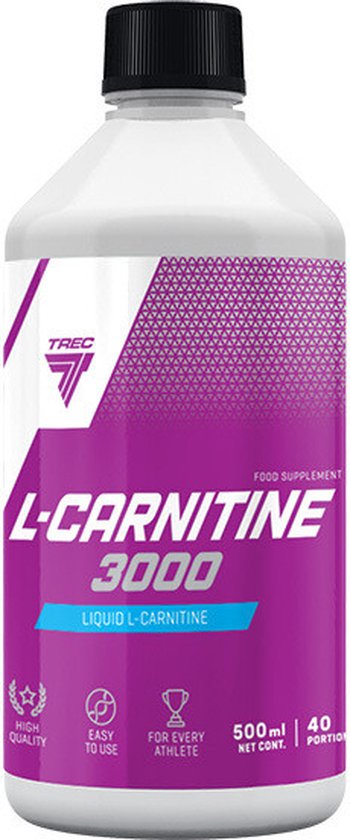 Trec Nutrition - vloeibare L-carnitine 3000 liquid 500ml cherry (kersen)