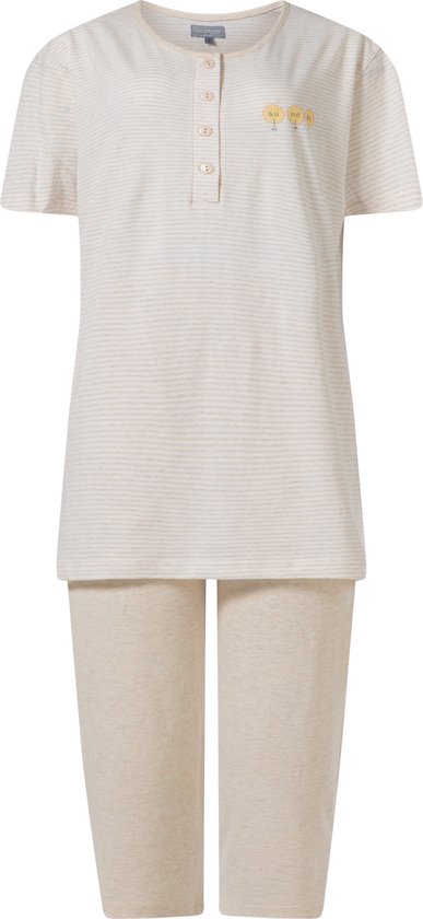Cocodream - dames shortama 612482 - zandkleur - maat L
