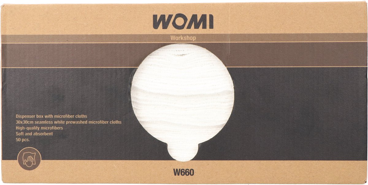 Womi W660 Microvezeldoek Dispenser 50 stuks