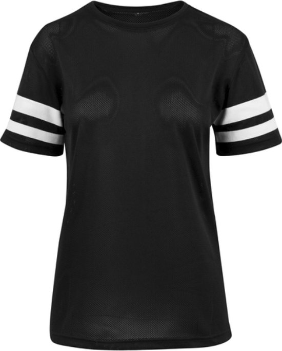 Shirt met lange mouwen en grafische strepen in rookblauw/aardbei bedrukt | Your Look... for less