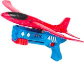 Speelgoed Vliegtuig XXL met Afschietpistool - Tozy Zweefvliegtuig- Zweefvliegtuigen - Random kleur