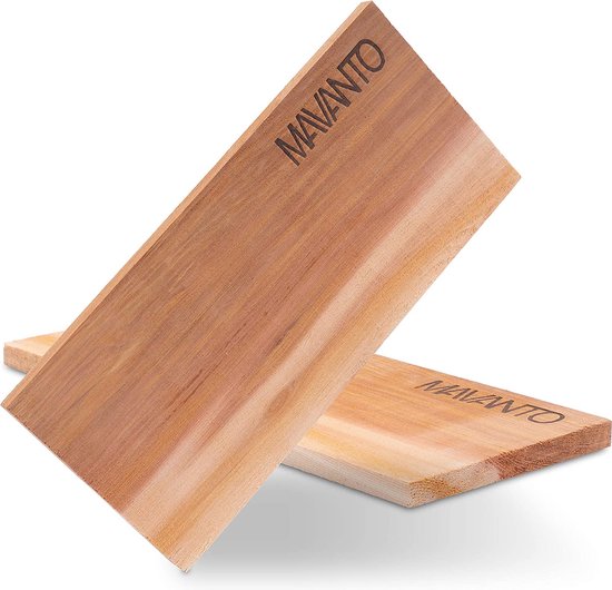 Randaco Zalmplank, rookplank, set van 2, 5 standen instelbaar