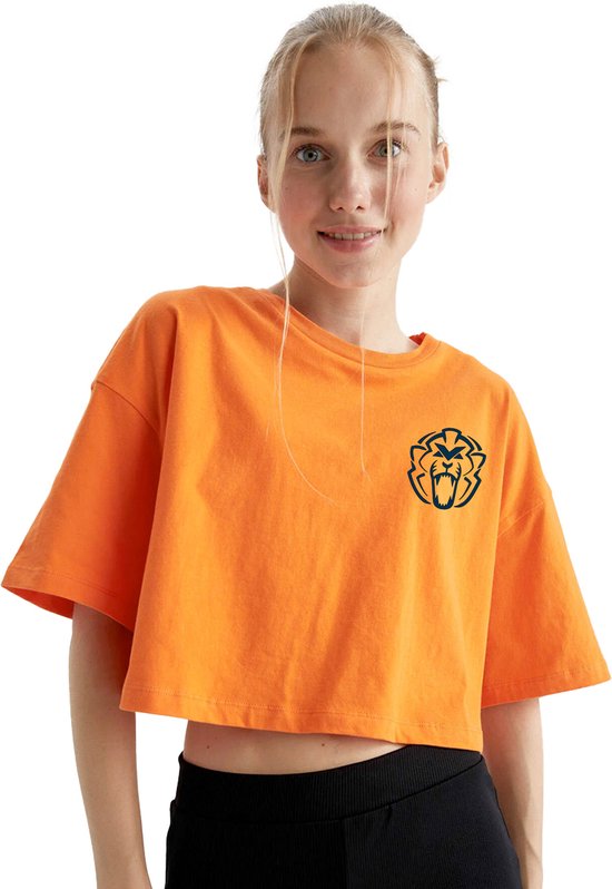 Dames Coool T-shirt met tekst Formule 1 | Dutch Lion Legion oranje kleding  | oranje... | bol.com