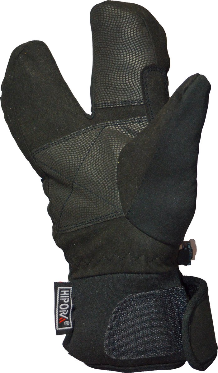 TriTiTan Finger Split Cycling Gloves Winter - Fietshandschoenen - Zwart - XL