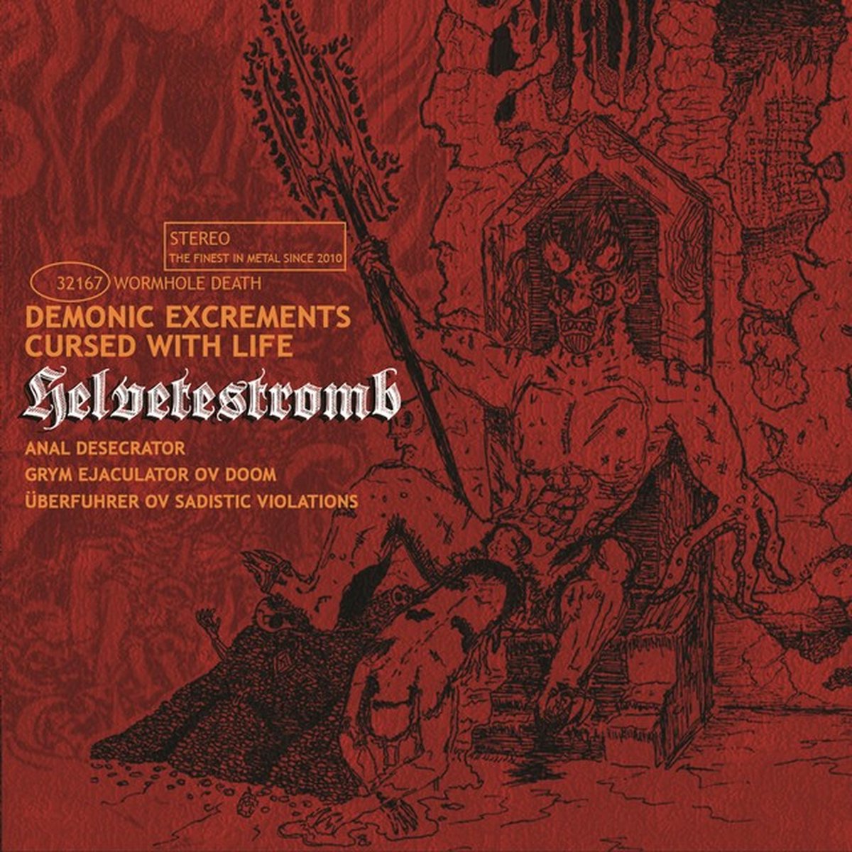Helvetestromb - Demonic Excrements Cursed With Life (CD)