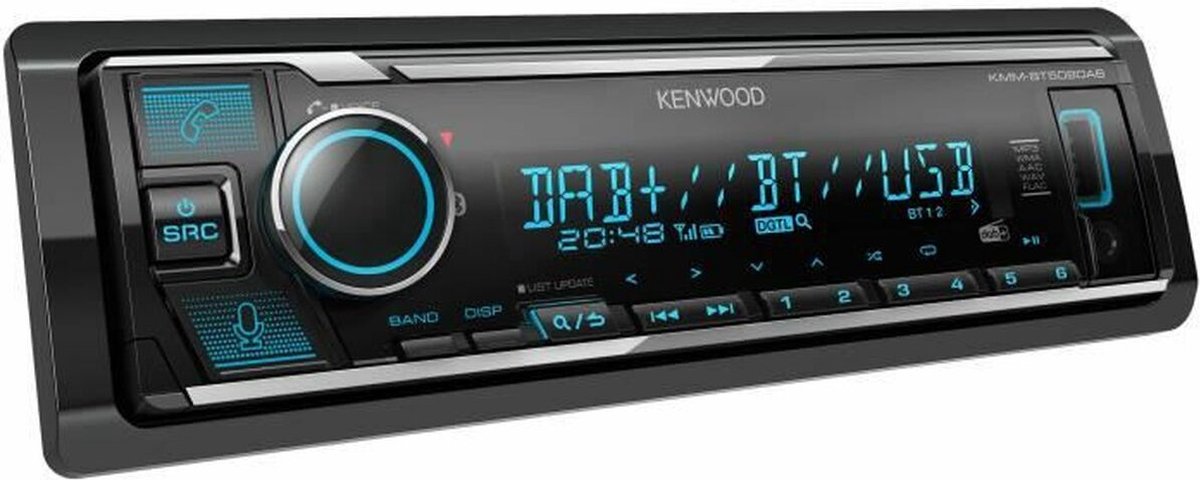 Kenwood KMM-BT508DAB Autoradio - Multicolor – foto 6