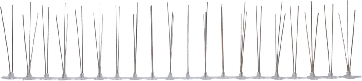 Excellent Duivenpinnen - 50 cm - Vogelpinnen - Duivenverjager - Duivenwering - 50 pinnen - RVS/Kunststof