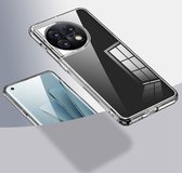 Mobigear Doorzichtig Hoesje geschikt voor OnePlus 11 Telefoonhoesje Hardcase | Mobigear Armor Clear Backcover Shockproof | Doorzichtig Telefoonhoesje 11 | Schokbestendig 11 Telefoonhoesje | Anti Shock Proof - Transparant