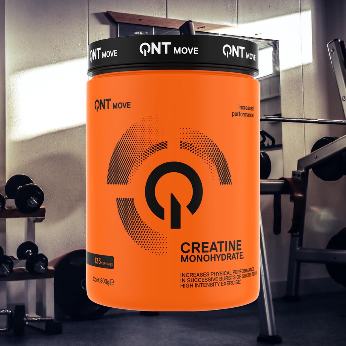 QNT Creatine monohydraat naturel | 800 gram | 144 servings | bol.com