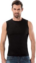 Mouwloos shirt - 2Pack - Zwart - Maat 5XL Grote maat