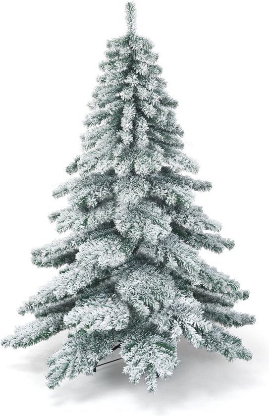 Sapin de Noël Artificiel à Charnière en Aiguilles de Pin de 180 cm pour  Maison ou Bureau - Costway
