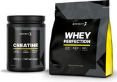 Body & Fit Bundel - Whey Perfection Proteïne Shake Vanille 2268 gram (81 shakes) + Creatine CreaPure® 500 gram