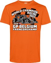 T-shirt WC Racing 2023 Belgium | Formule 1 fan | Max Verstappen / Red Bull racing supporter | Oranje | maat 4XL