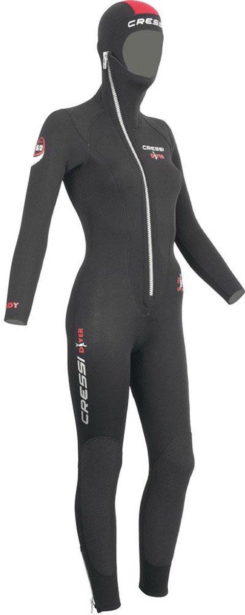 Cressi Diver Vrouw Duiken Wetsuit Zwart L Vrouw