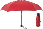 Opvouwbare Mini Paraplu - Rood - Regen - Herfst - Paraplu