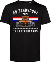 T-shirt Boog GP Zandvoort 2023 The Netherlands | Formule 1 fan | Max Verstappen / Red Bull racing supporter | Zwart | maat XL