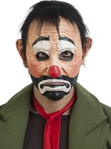 Ghoulish Hoofdmasker Clown Met Haar Latex Beige One-size