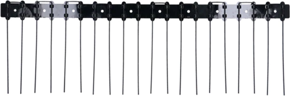 Excellent Vogelpinnen voor zonnepanelen - Duivenpinnen - Vogelwering - 50 cm - Zwart/RVS