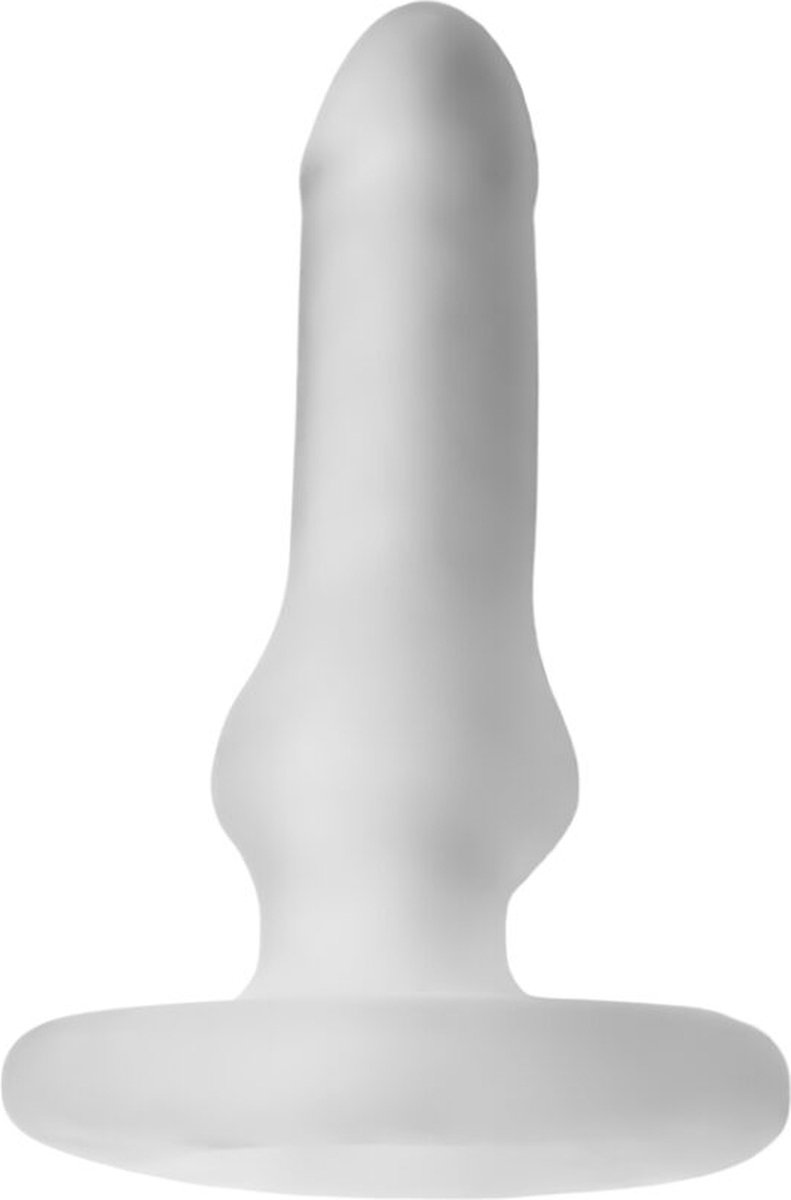 Goedkoopste Transparante XL Buttplug hol