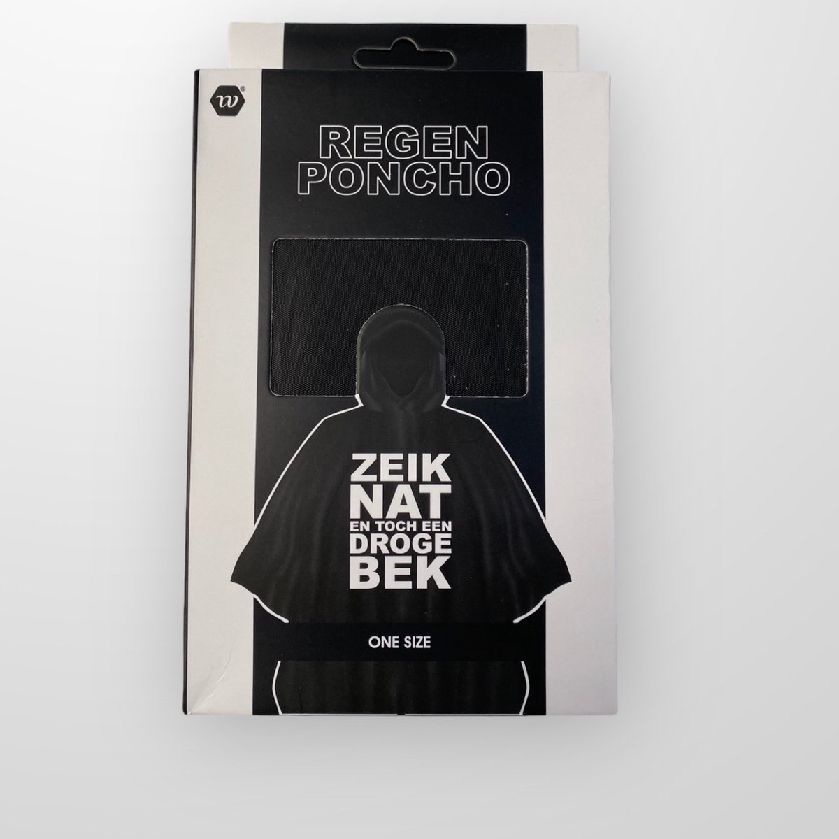 Regenponcho Festival – “Zeiknat en toch een droge bek” – Unisex – One Size – Met Capuchon – Lichtgewicht – Herbruikbaar