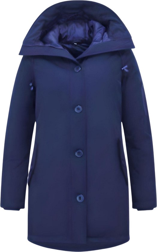 Winterjas Dames Waterdicht met Capuchon - 505 - Blauw