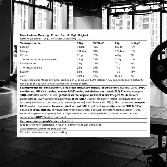 Mars Hi Protein Bar 12repen Original van Mars — afbeelding 4