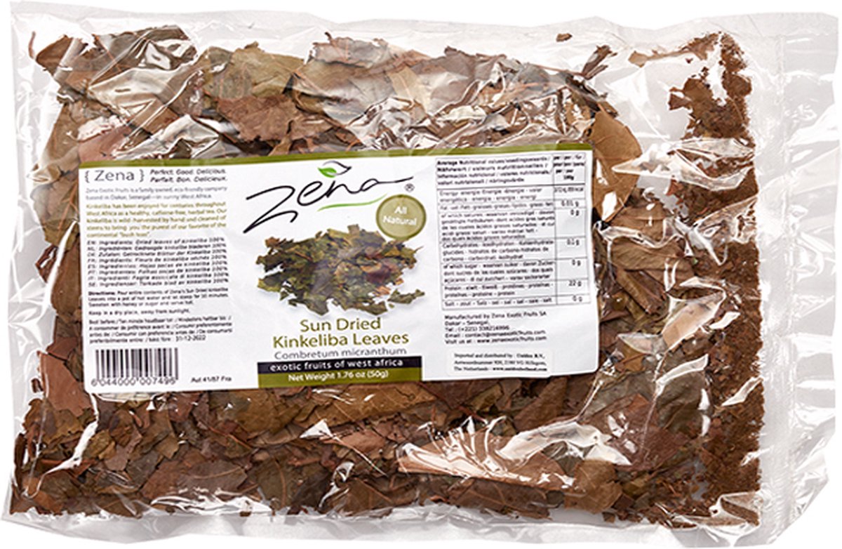 Feuilles De Kinkéliba (ou Quinquéliba) En Vrac - Sachet De 50g, Infusion Digestive Naturelle
