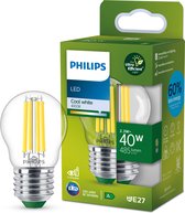 Philips Ultra Efficient LED kogellamp Mat - 40 W - E27 - Koelwit licht